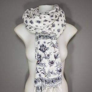 HINGE FLORAL SCARF
